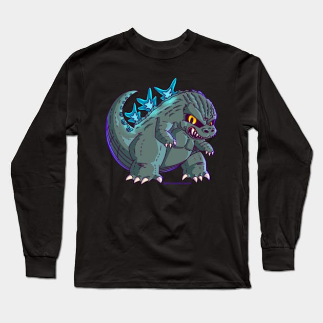 King of the Cute Monsters Long Sleeve T-Shirt by MorenoArtwork